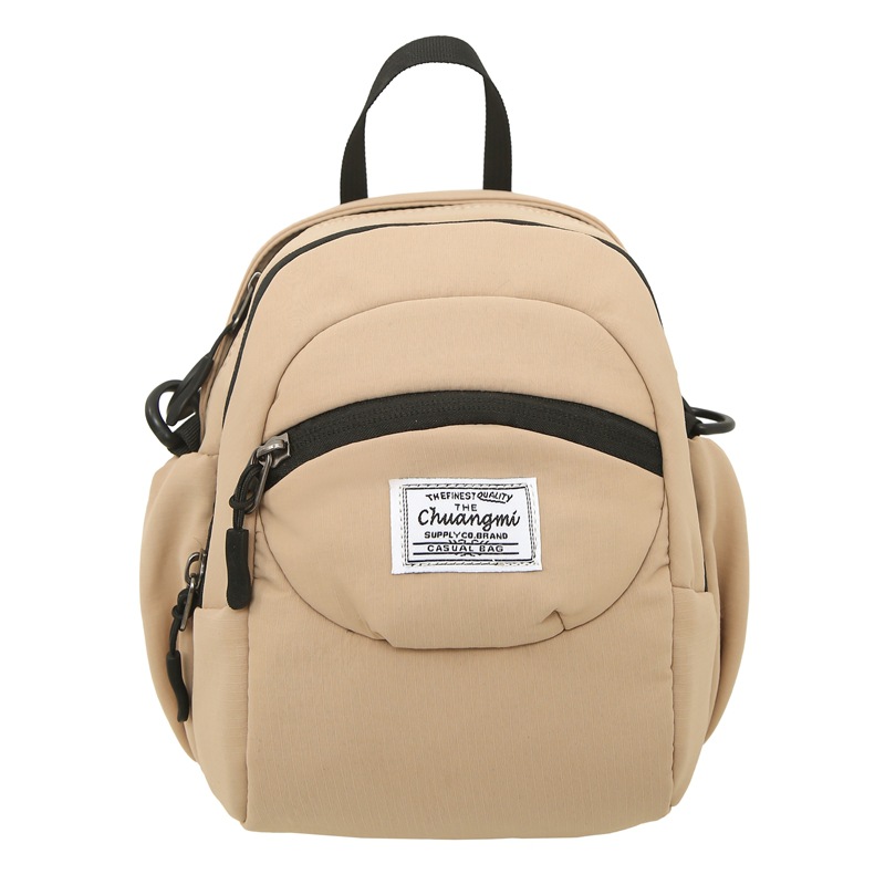 ins Japanese Harajuku style nylon bag for men and women, 2025 new style, multi-pocket, artistic single-shoulder bag, lightweight crossbody bag Item Picture