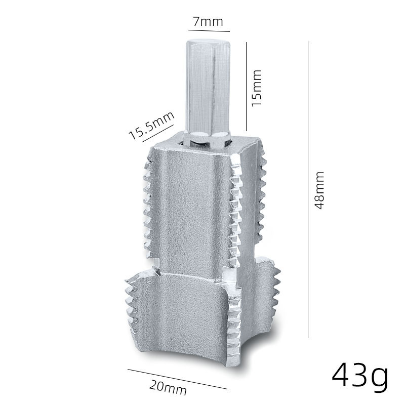 Electric drill thread modification water pipe threading tool, 4-point and 6-point PPR water pipe internal threading tool, pvc plastic pipe threading tool undefined