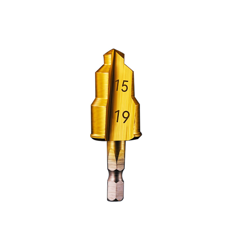Hexagonal handle PPR riser drill 20/25/32 step drill bit, 4:6-inch water pipe reamer drill manufacturer wholesale undefined