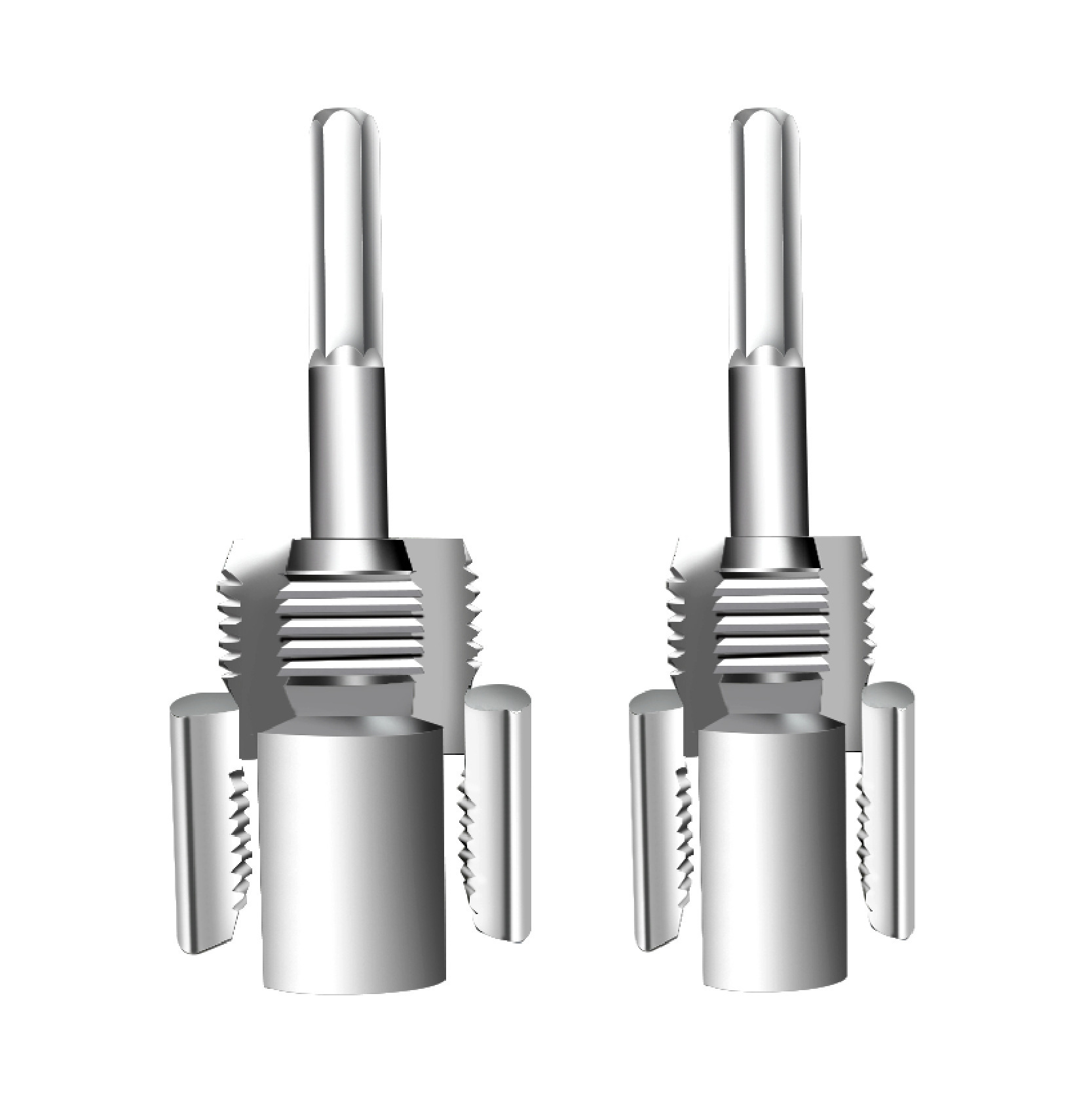 4-point and 6-point water pipe internal and external integrated thread opener, universal electric drill thread opener, pvc plastic pipe set tool Item Picture