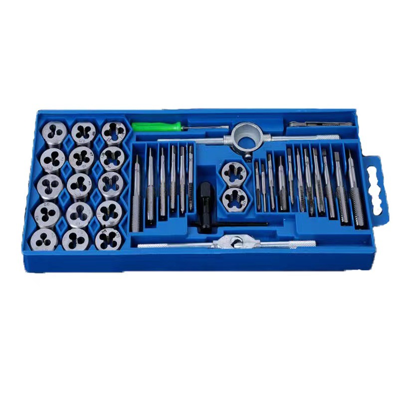 Manufacturer's 40-piece tap and die set 40PC metric tap tap and die set (small frame) injection molding Application Scenario