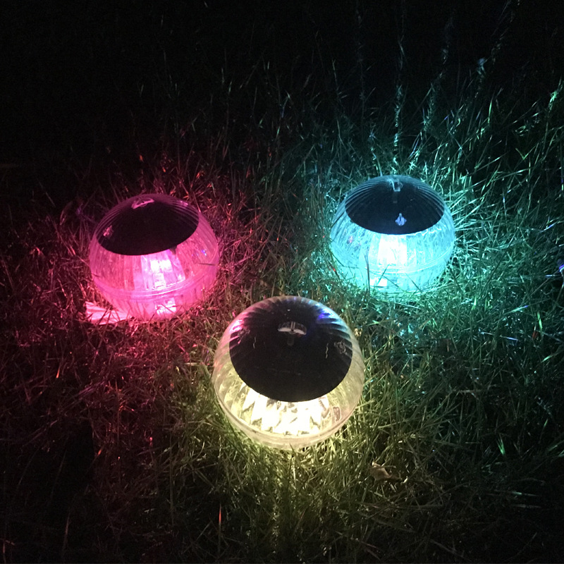 Outdoor solar water float lights, pond floating lights, magic ball lights, courtyard decorative lights, pool lights, landscape lights Specification drawing