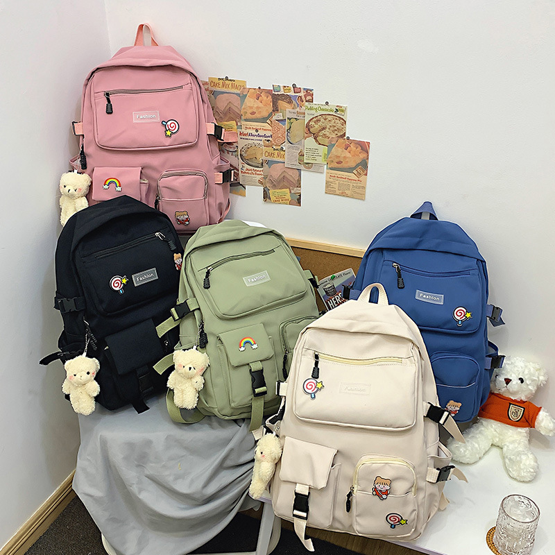 Wholesale from the manufacturer of new retro-style backpacks for girls and fashionable single-shoulder bags for men Specification drawing