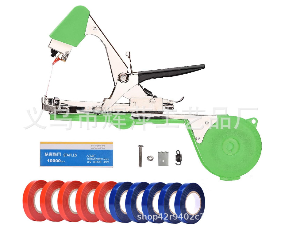 The new cross-border tapetool bundling machine, grape bundling machine, tomato bundling machine, cucumber bundling gun and bundling tool undefined
