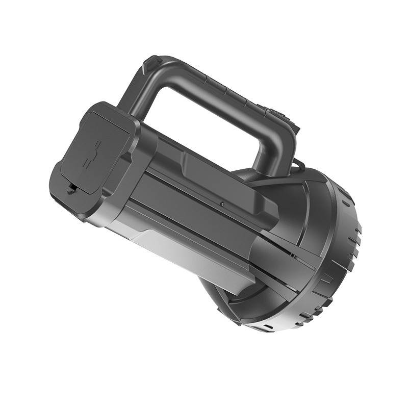Free shipping DP Jiu Liang 7045B rechargeable high-power high-brightness portable flashlight Searchlight 2800 mah 10W Specification drawing