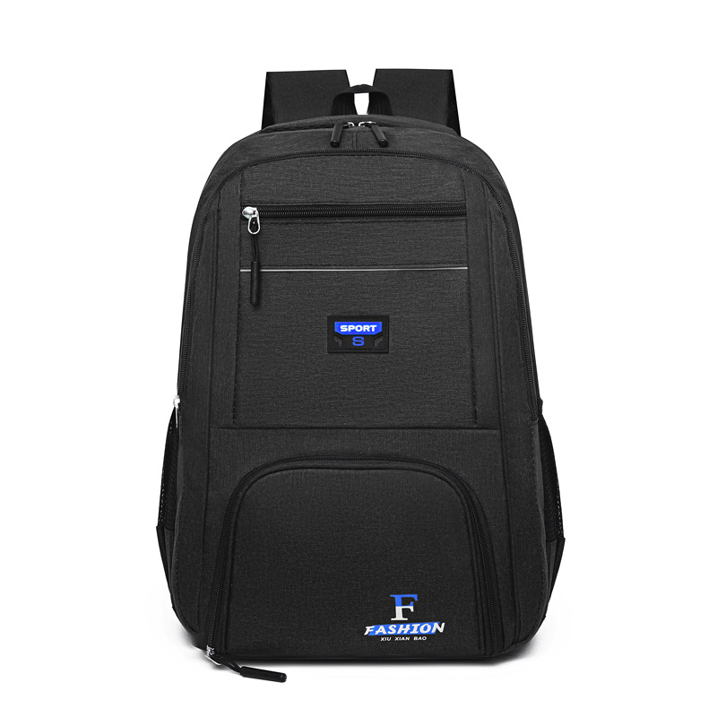 Cross-border 2025 New Model backpack: Simple, casual, large-capacity student schoolbag, outdoor commuting, business computer backpack Item Picture