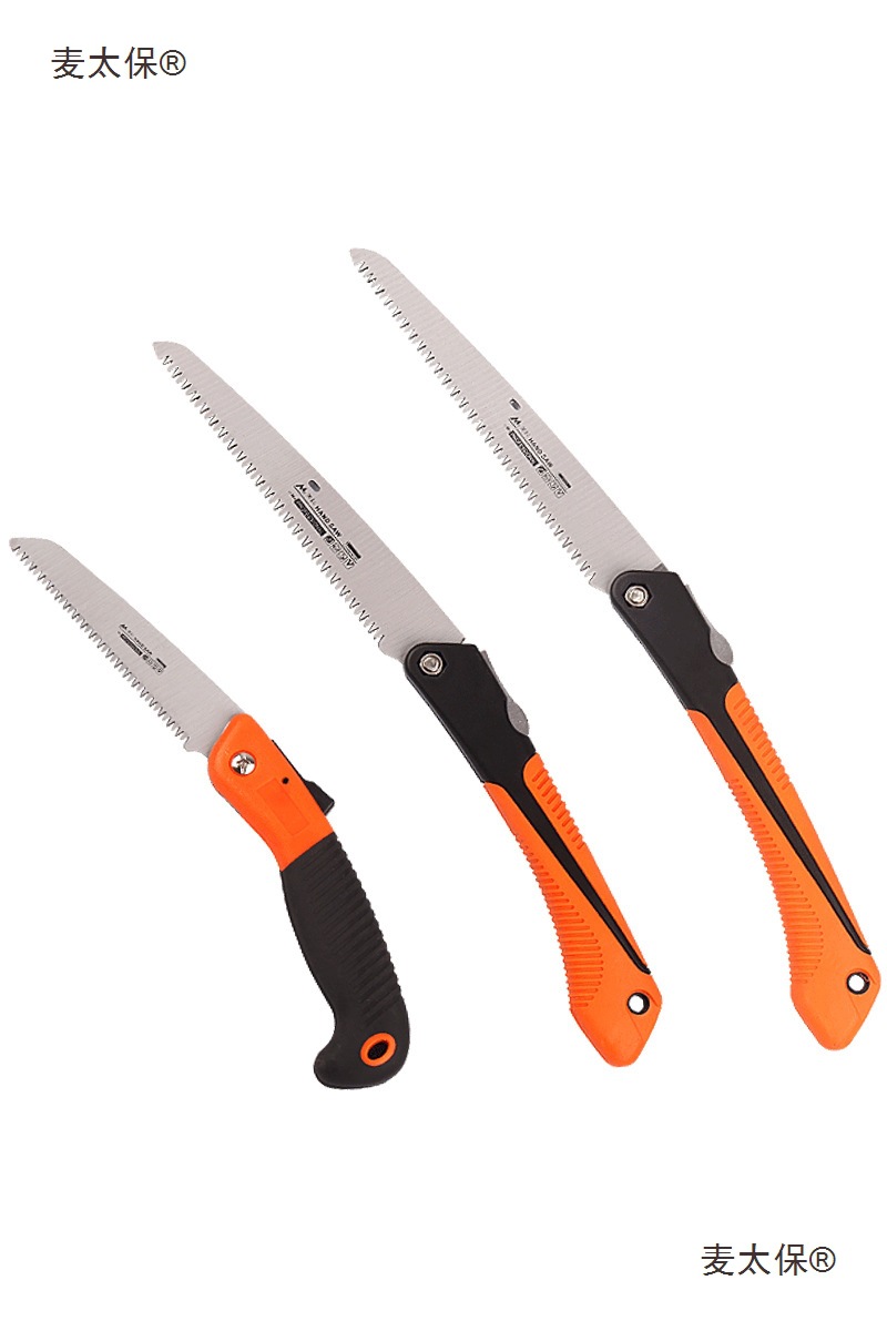 Sawing tools, sawing trees, folding saws, household saws, small handheld handsaws, woodworking saws, quick handcrafts, maitai Bao Item Picture