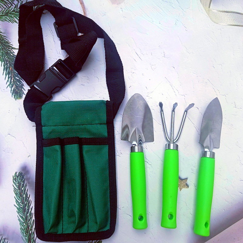 Cross-border children's garden tools, mini tool set, garden tools, potted succulent transplanting, small shovel, rake and soil digging full figure