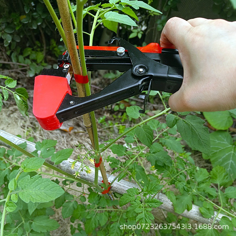 The cross-border best-selling new black diamond branch binding machine, grape, tomato, loofah, chili, vine knotting machine, plant binding and garden Specification drawing