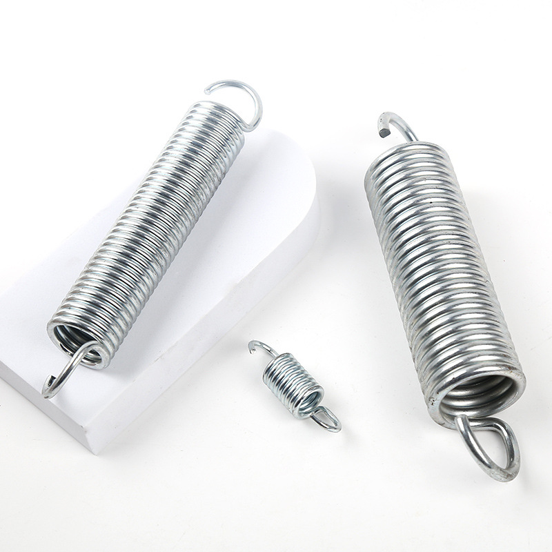 304 stainless steel double-hook tension spring, belt hook spring, Jiangsu manufacturer, non-standard customized tension spring trampoline equipment Specification drawing