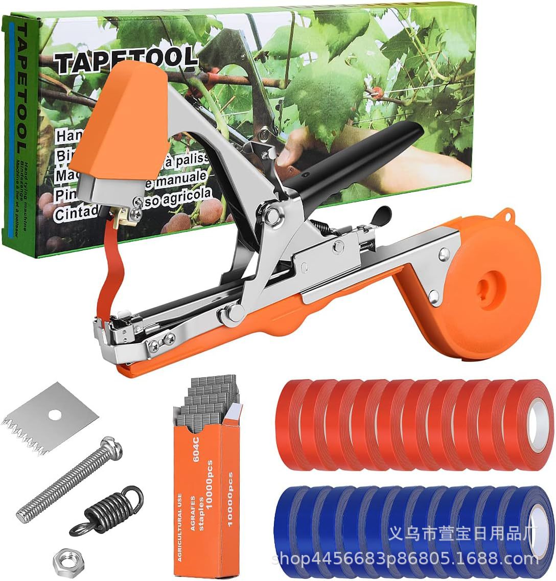 Cross-border new tapetool grape branch binding machine, tomato vine binding machine, binding machine, vine binding machine, cucumber vine binding machine undefined