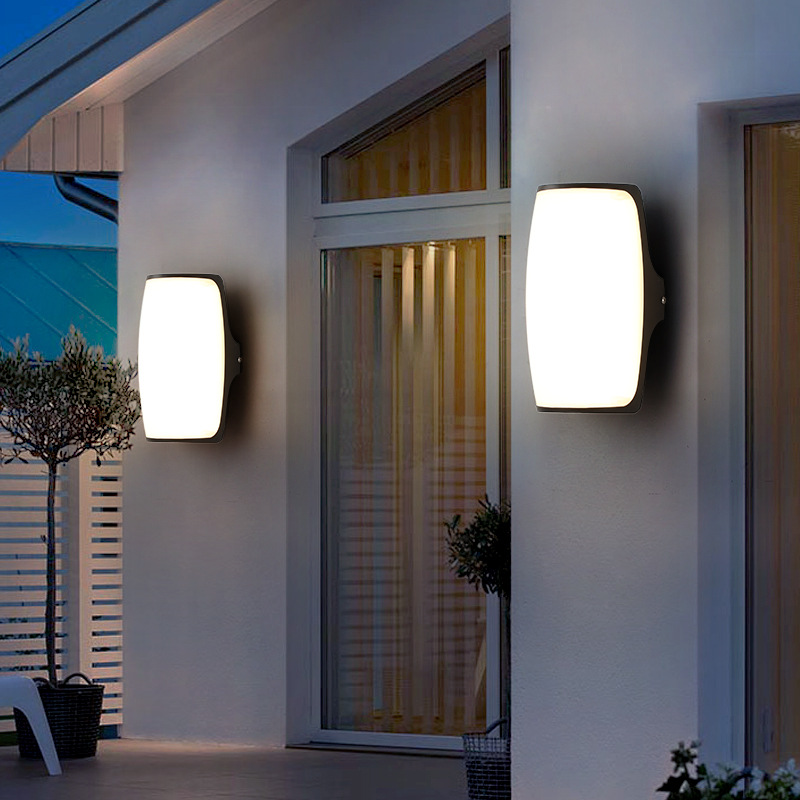 Outdoor wall lamps, waterproof, hotel garden wall lamps, courtyard led sensor, villa simple balcony outdoor wall lamps Application Scenario