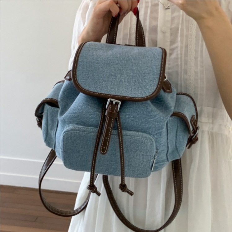 Cross-border 2025 New fashion and trend backpack, large capacity, high-end feel, versatile handbag, travel and commuting backpack full figure