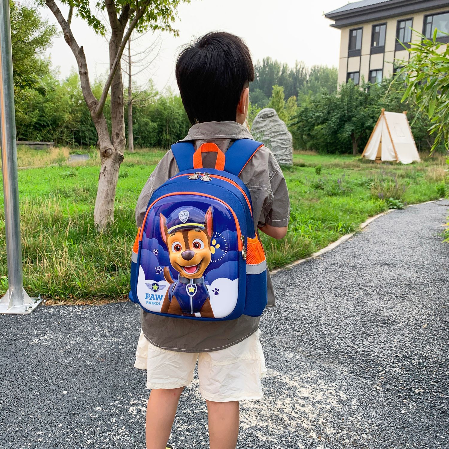 High-appearance-level kindergarten schoolbag, cute cartoon backpack for the small class of 2 to 5 years old, small shoulder bags for little boys and girls details Picture