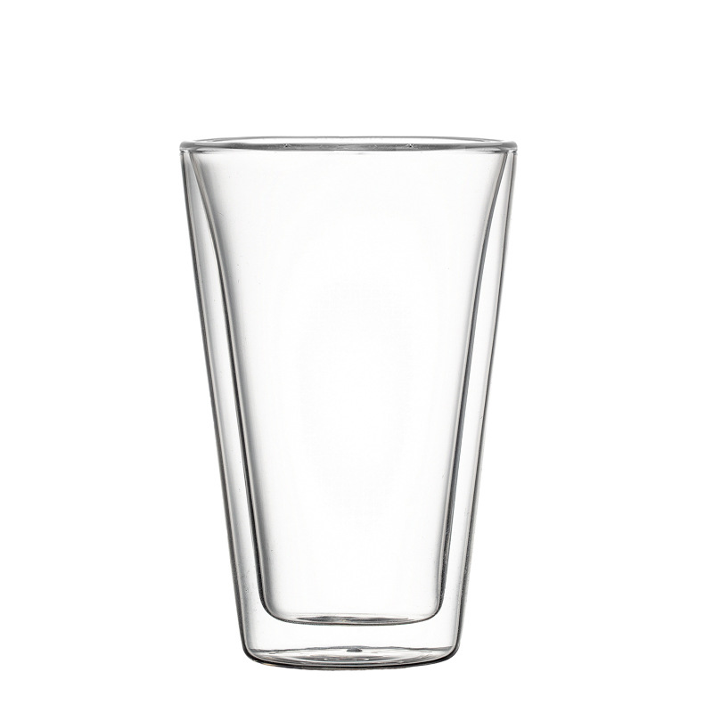High borosilicate glass latte cups with handles, European coffee cups, Amazon cross-border style factory wholesale cups Item Picture
