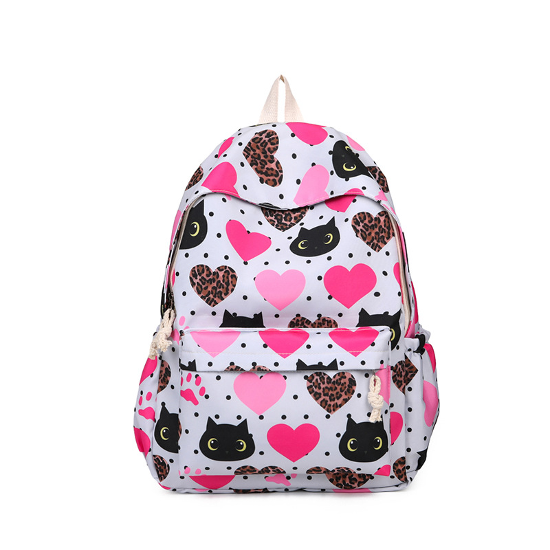 A large-capacity, cute cow, new Harajuku schoolbag, a popular Korean-style casual backpack for students on Instagram Item Picture