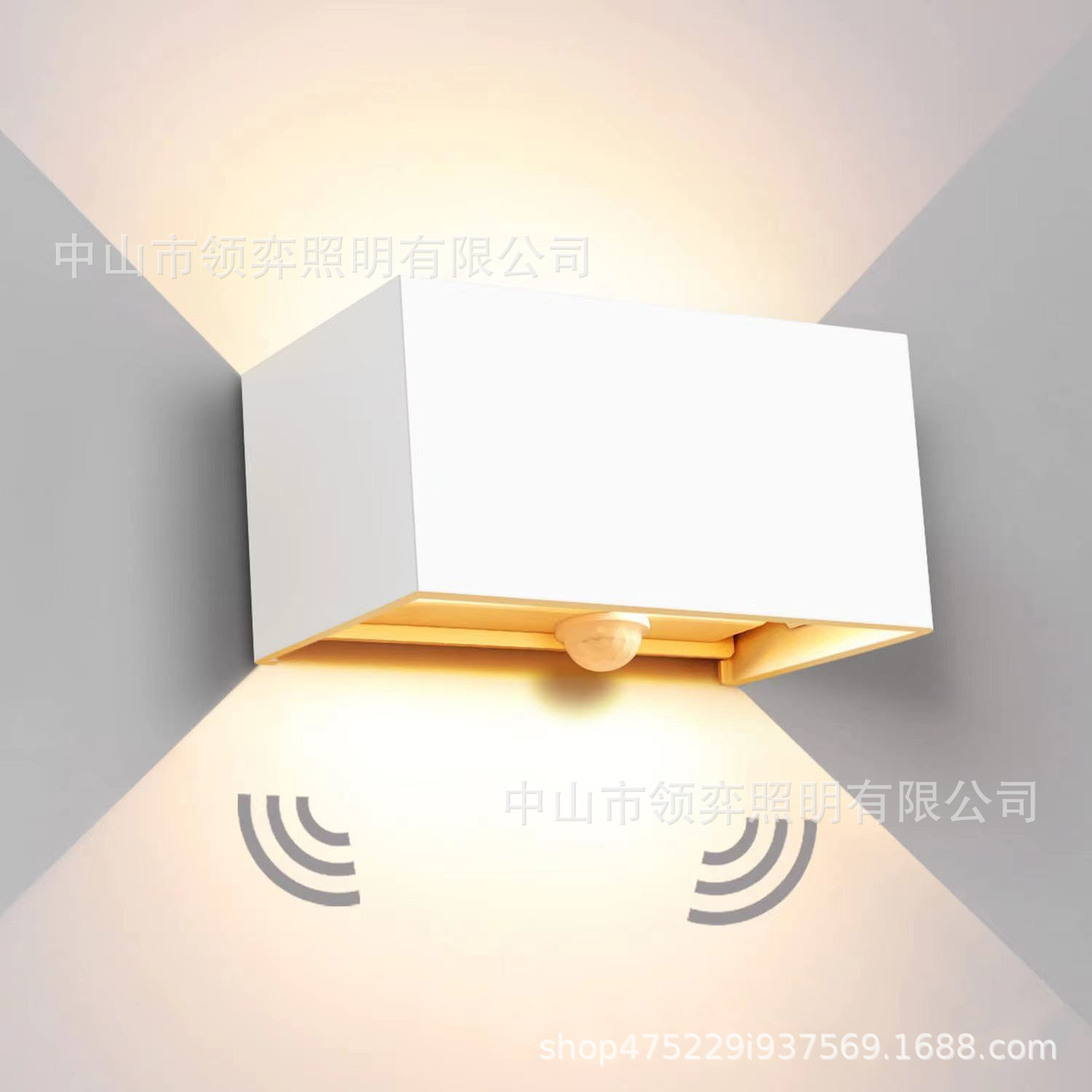 LED simple and modern wall lamps, corridor wall lamps, minimalist lamps, adjustable outdoor waterproof creative wall lamps, bedside lamps full figure