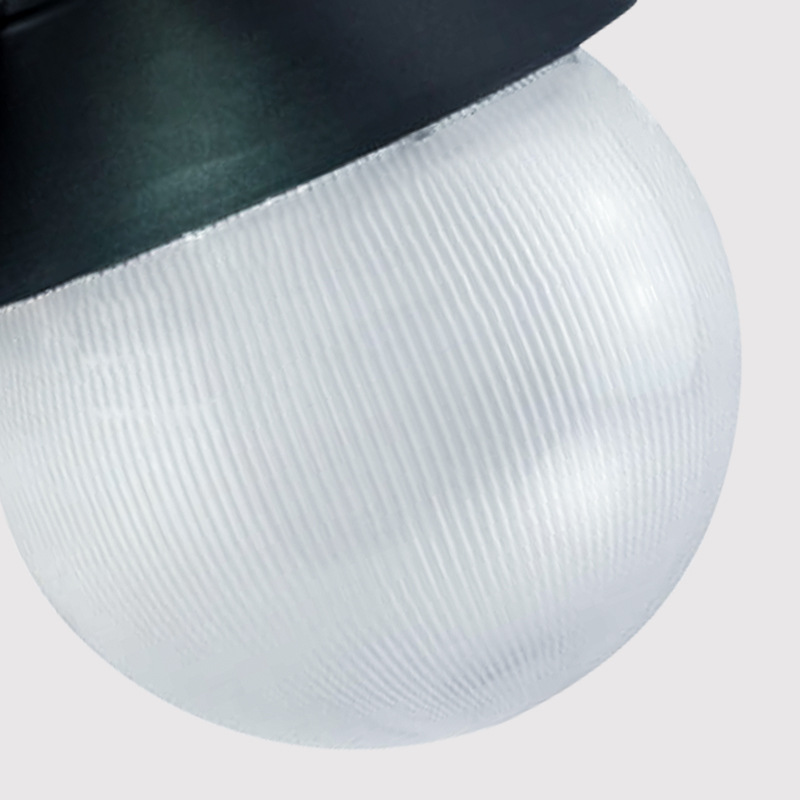 Factory direct supply of outdoor courtyard lawn lights, spherical wall lamps, acrylic wall lamps and lighting fixtures Application Scenario