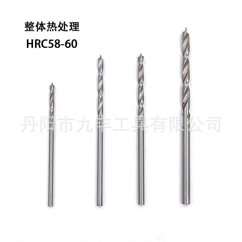 HSS three point woodworking drill 1.9/2/1.5/1.8/2.2/2.5/2.8/3.0 cage hole without a child details Picture