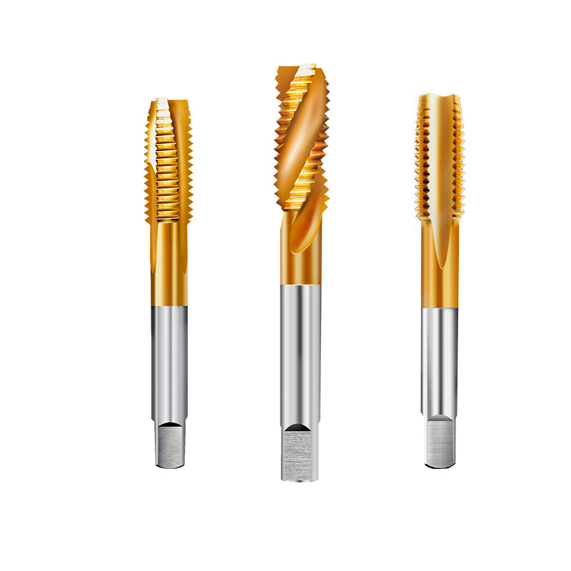 Cobalt-containing machine tap, tap set, tip tool tap, titanium-coated tap, special drilling for stainless steel Item Picture