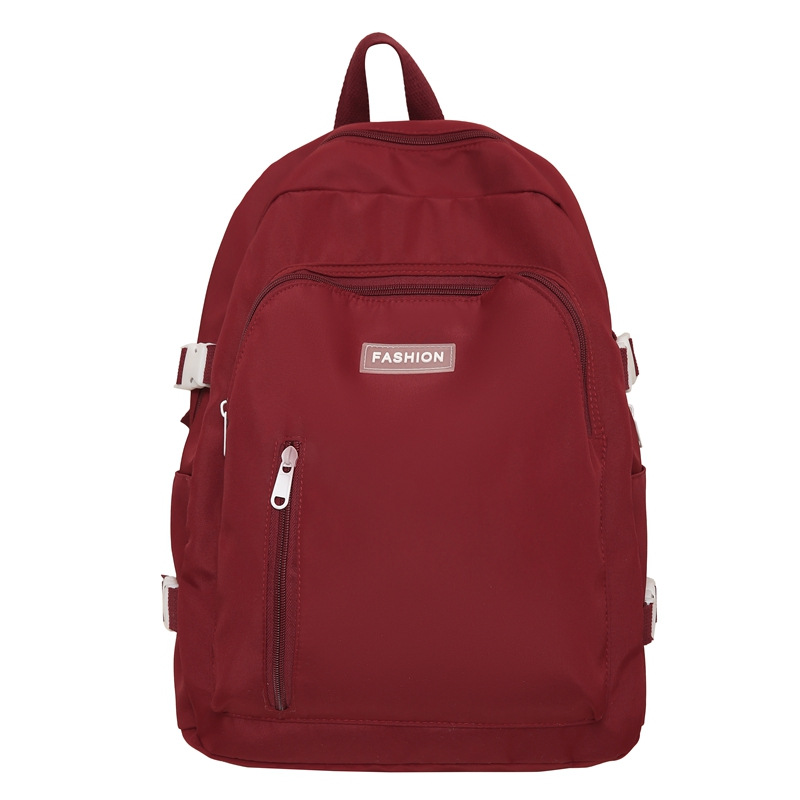 The new 2025 large-capacity backpack is a fashionable Korean-style casual and simple schoolbag for junior and senior high school students, as well as a large-capacity travel backpack Item Picture