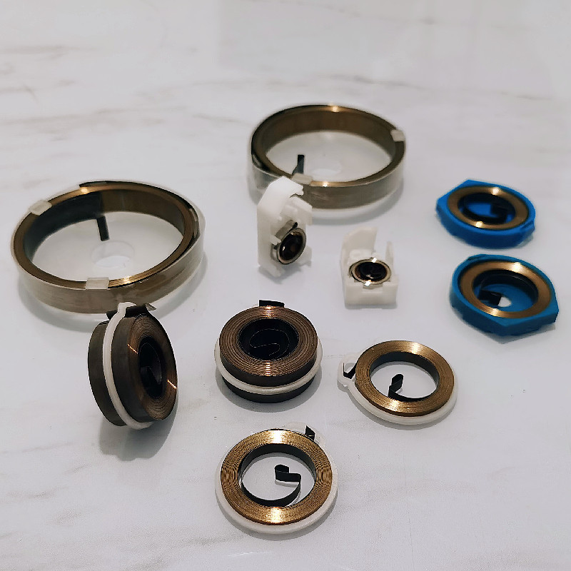 Ningbo manufacturers produce PS80 coiled spring and special stainless steel winding reset spring details Picture