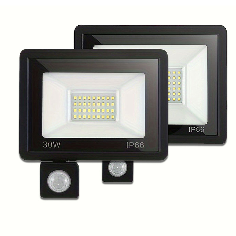 LED floodlights 50W, 100W human body sensor floodlights, control sensor Apple floodlight strips sensor Item Picture