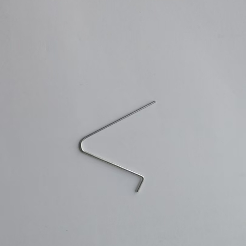 Anti-ball connection spring tube positioning U-shaped telescopic hardware V-shaped tube snap single head and double head snap spring pieces undefined