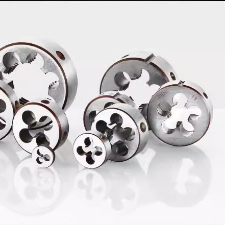 High speed steel material round die M2/3/4/5/6/8/10 12/14/16/18/20 ~ 30 ~ 42 Specification drawing