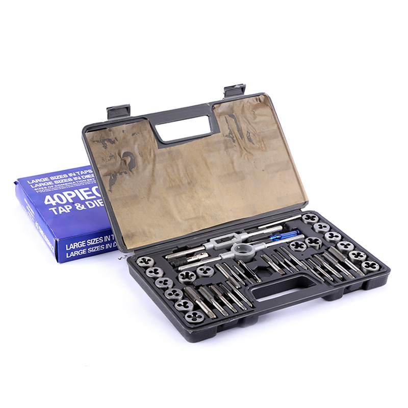 Wholesale of tap and die sets in various specifications, including 12 pieces, 60 pieces, 86 pieces and 110 pieces of tap and die sets details Picture