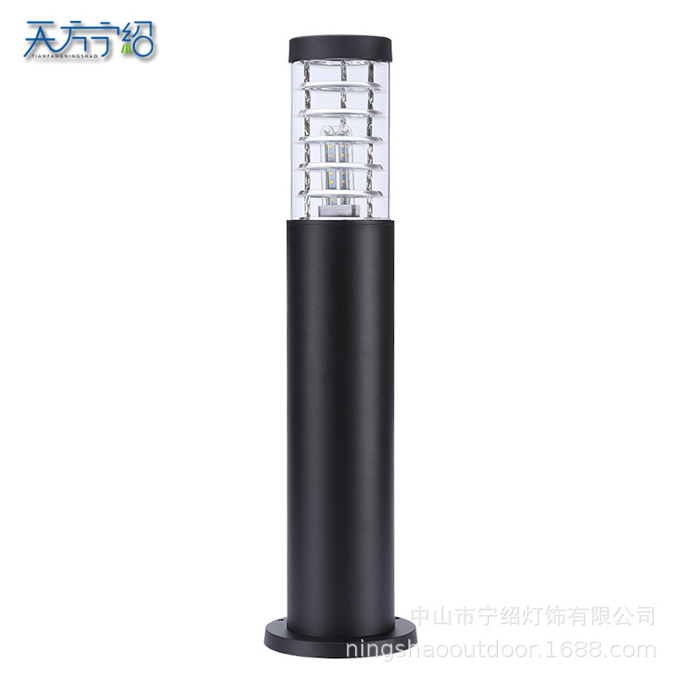 Outdoor solar lawn lights, grass field lights, square garden lights, LED courtyard lights, landscape lights, street lights, low column lights, aluminum Item Picture