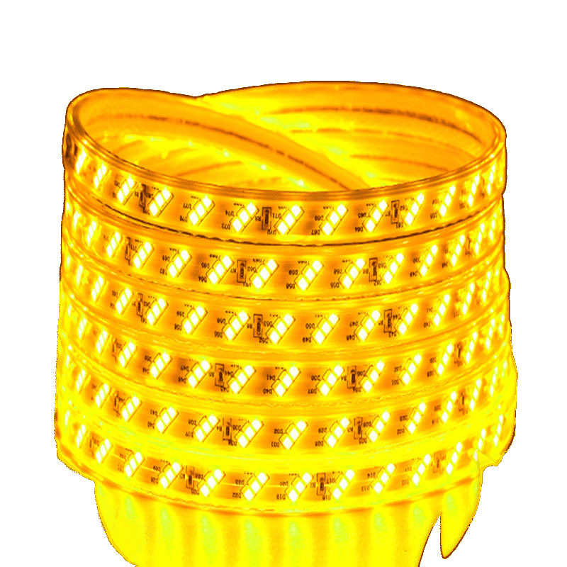100-meter golden led light strip for engineering lighting, landscape lighting, outdoor 220V, outdoor decoration wholesale Item Picture