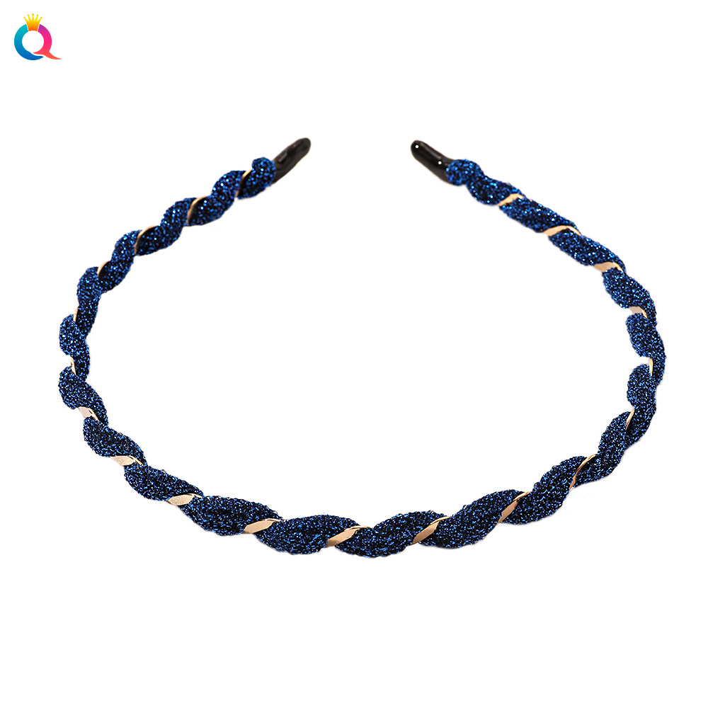 Qiyue Korean-style super ethereal silk tulle hair band, sweet to go out, candy-colored fine, internet-famous hair tie metal headband hair accessory Item Picture