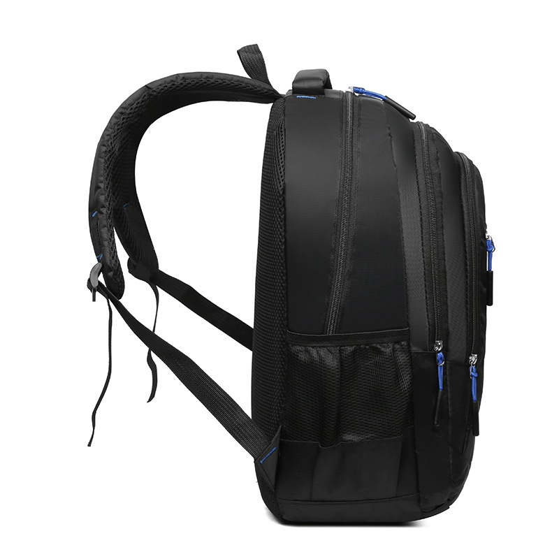 Cross-border large-capacity backpack, casual student schoolbag, Korean version of men's business commuting computer backpack, outdoor travel bag Specification drawing