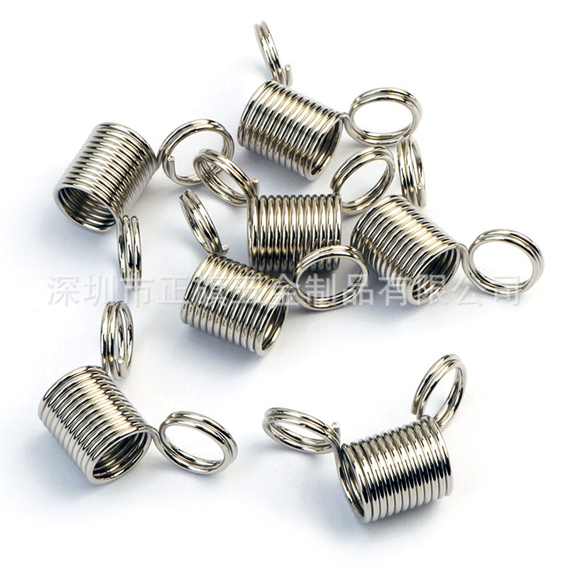 DIY jewelry with beaded stop spring, anti-drop wire spring, string beaded stop clamp Item Picture