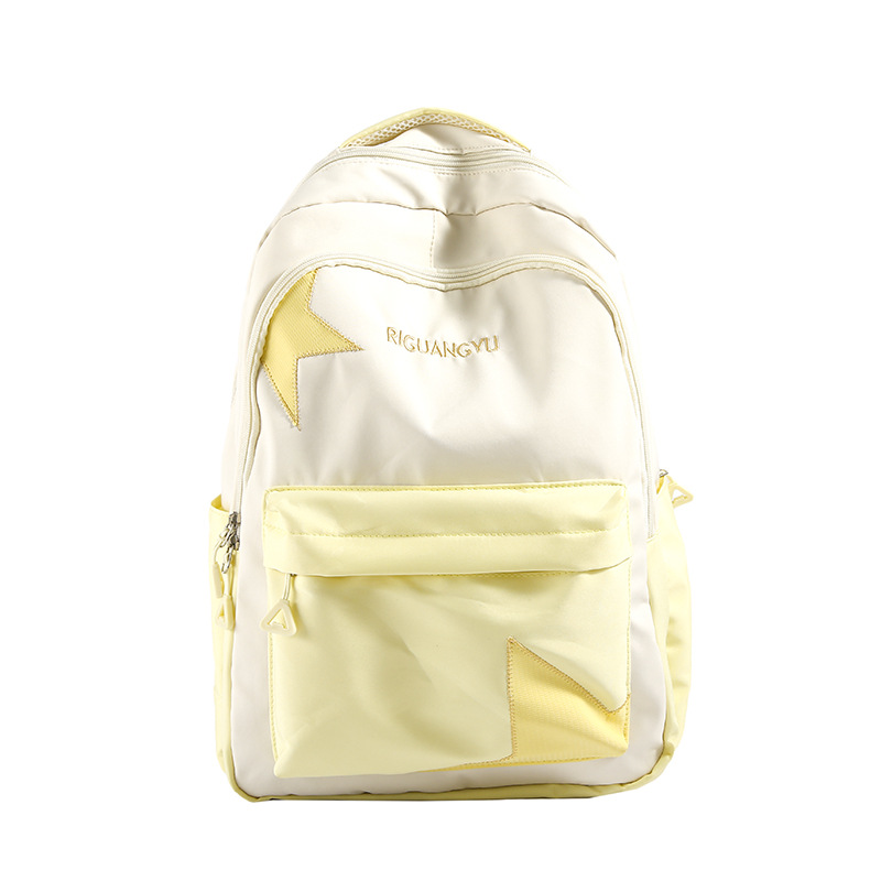 Japanese-style large-capacity schoolbag for girls, high school students, college students and junior high school students, suitable for campus use. Fresh and cute Korean forest-style backpack Item Picture