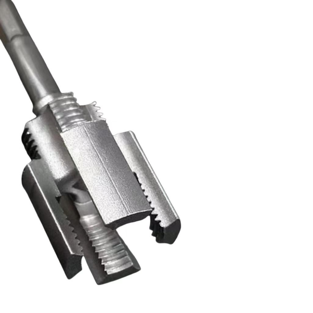 The popular and best-selling ppr water pipe thread tap drill is a preferred alloy plastic pipe interface internal and external tapping integrated drill bit Item Picture