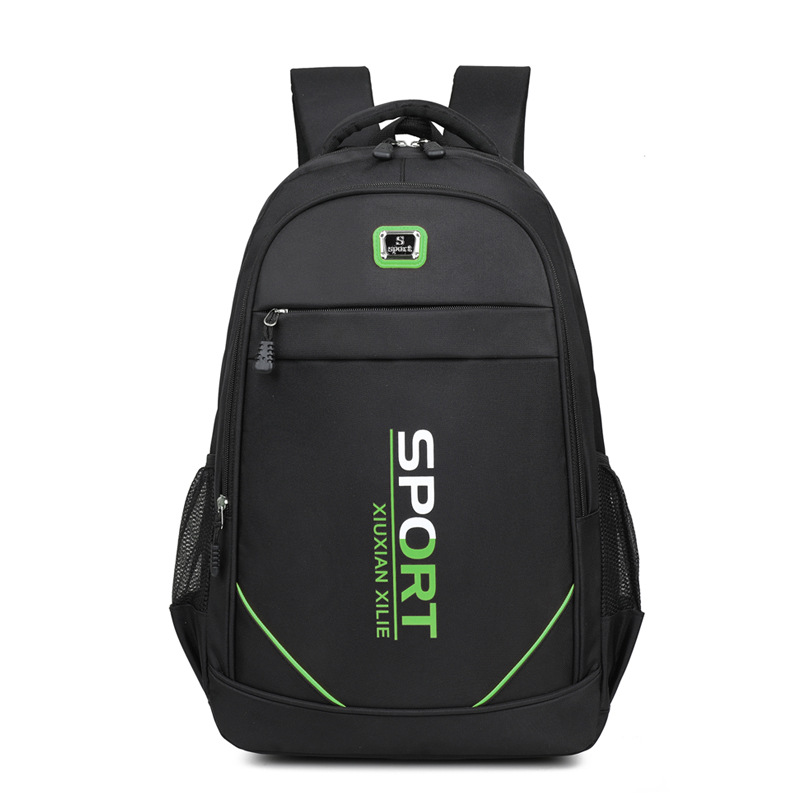 Men's backpacking, travel, leisure, business, computer, Korean version, fashionable and trendy, high school student schoolbag, travel backpack Item Picture