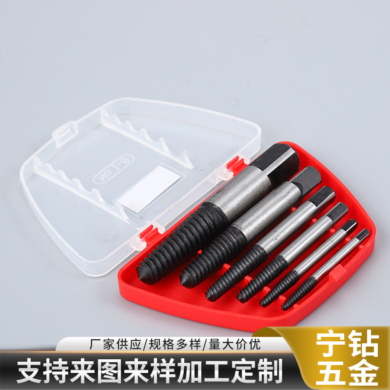 New supply: 4-inch and 6-inch water pipe broken thread and reverse thread remover combination set Application Scenario