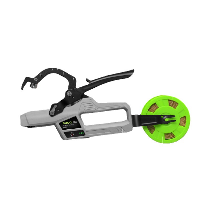 Wireless electric binding machine, rechargeable lithium battery for quick binding of vegetable vines and other crops, tomato binding branch machine Item Picture