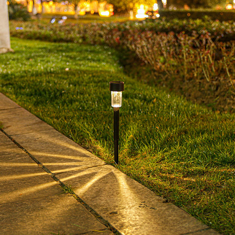 Solar-powered lawn lights, outdoor waterproof courtyard light and shadow lights, garden villa decoration, rural small yard decoration floor lights Application Scenario