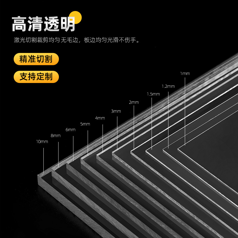 Nanjiang transparent plastic board, hard board, pvc board, partition board, hard board, rubber board, pc polycarbonate board, 5mm hard sheet pad board, baffle board details Picture