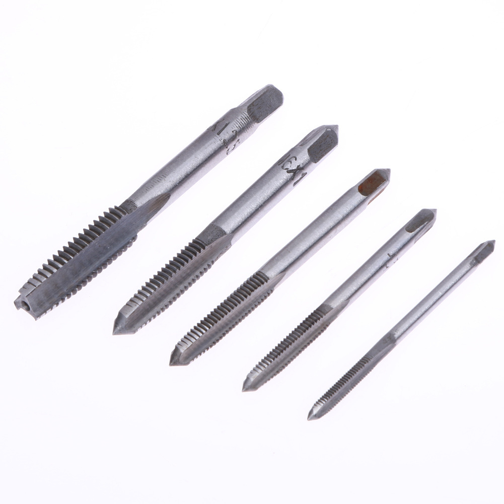 T-type tap hinge ratchet tap wrench, hinge with 5PC thread tap Item Picture