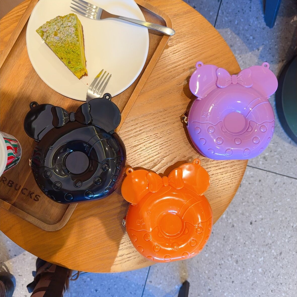 2025 New cross-border foreign trade cute Mickey children's Bag, jelly bag, coin purse, doughnut mini bag, single-shoulder bag details Picture