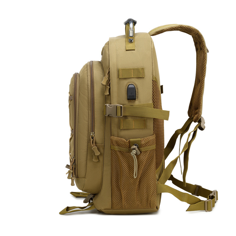Outdoor sports hiking bag, large-capacity Oxford cloth camouflage tactical backpack, men's large-capacity multi-compartment backpack Application Scenario