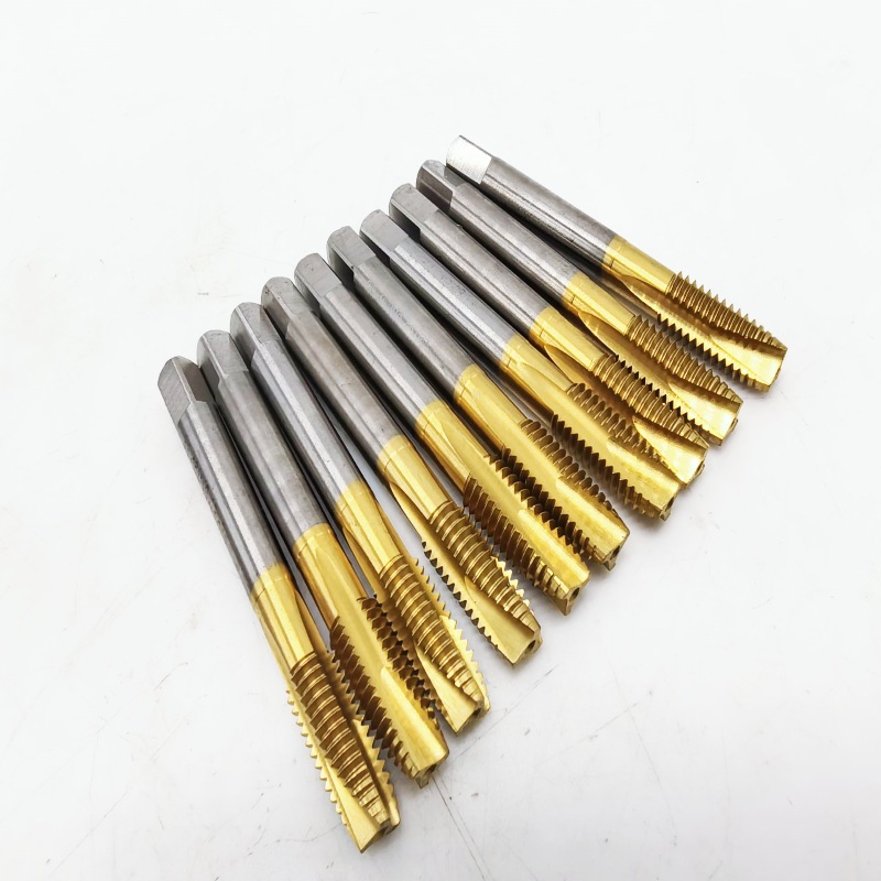 W6542 titanium-coated American end tap, American tip tap 4-40, 5-40 1/4, 5/16, 3/8, 1/2 Application Scenario