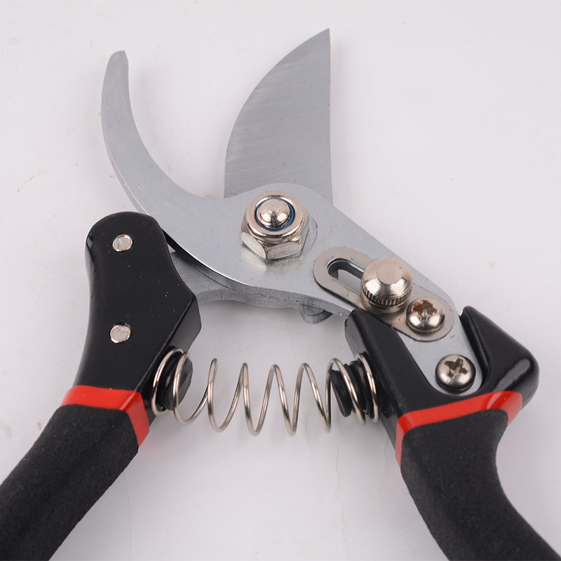 We have a wide range of pruning shears in stock, including fruit branch shears, fruit tree branch pruning shears, flower branch and garden shears, and thick branch shears Specification drawing