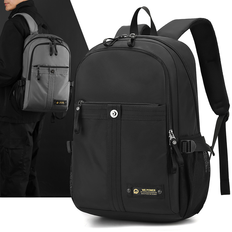 WEPOWER's new cross-border men's large-capacity commuting backpack, student computer backpack, and casual outdoor backpack full figure