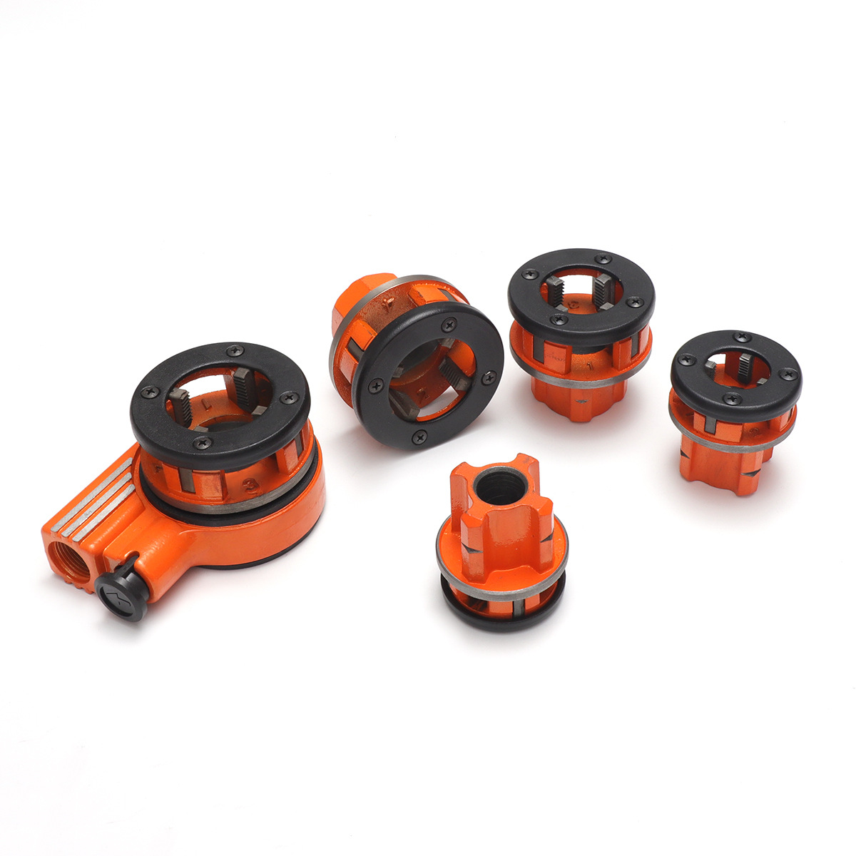 Wholesale of 62D type galvanized steel pipe pipe tools, pipe hinge plate thread cutting machine, thread cutting wrench, water pipe sleeve thread cutting details Picture