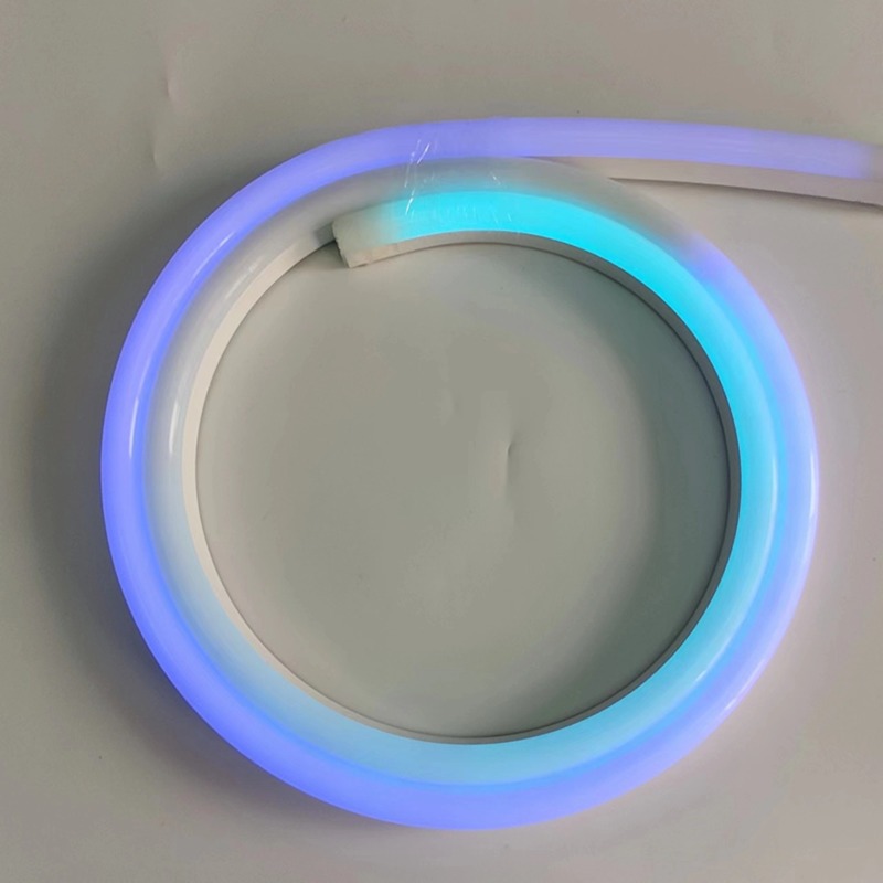 Outdoor waterproof light strip side-emitting iridescent DMX512RGBW light strip programmable horse-running iridescent neon light strip 12 Application Scenario